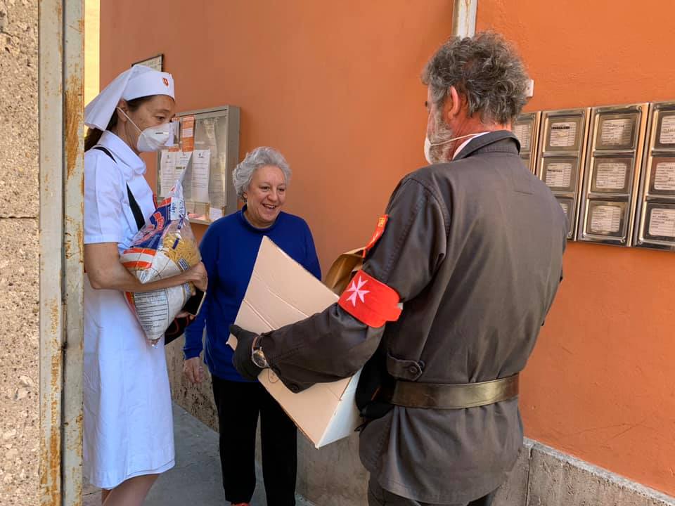 La Orden de Malta en Italia: luchando contra la pandemia