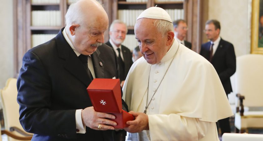 Le Pape François reçoit le Grand Maitre de l’Ordre de Malte : grande attention à la crise des refugiés