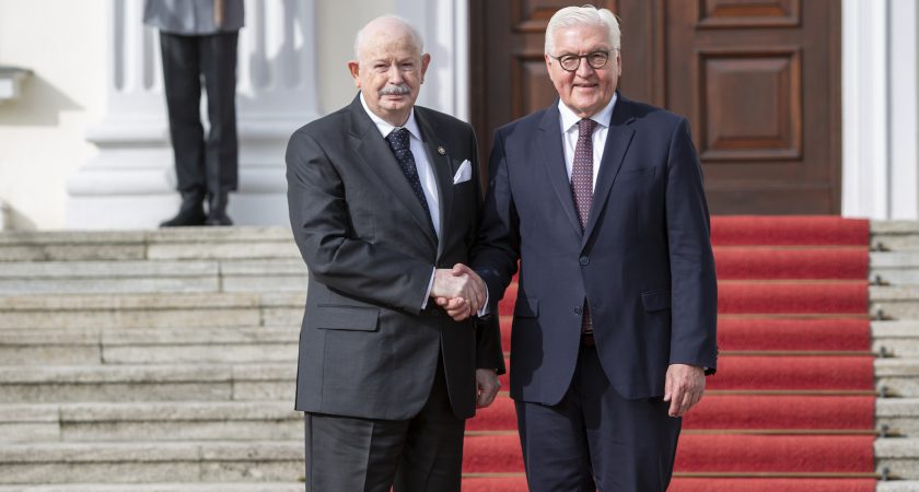 Visita oficial del Gran Maestre a Alemania: encuentros con el presidente de la República Federal Frank-Walter Steinmeier y el presidente del Bundestag, Wolfgang Schäuble.