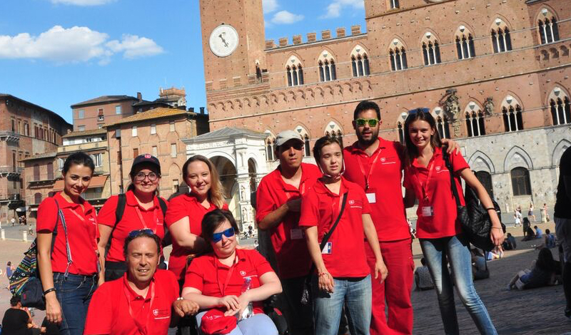 Italienisches Sommercamp für behinderte Menschen