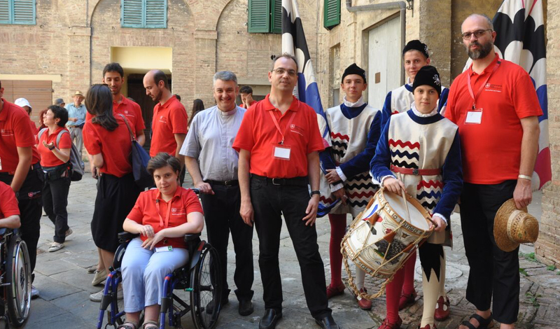 Quinto campamento de verano para discapacitados italiano