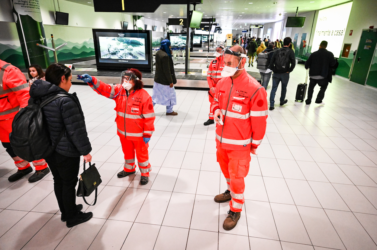 Urgence Coronavirus, le Corps italien de secours à l’œuvre sur plusieurs fronts