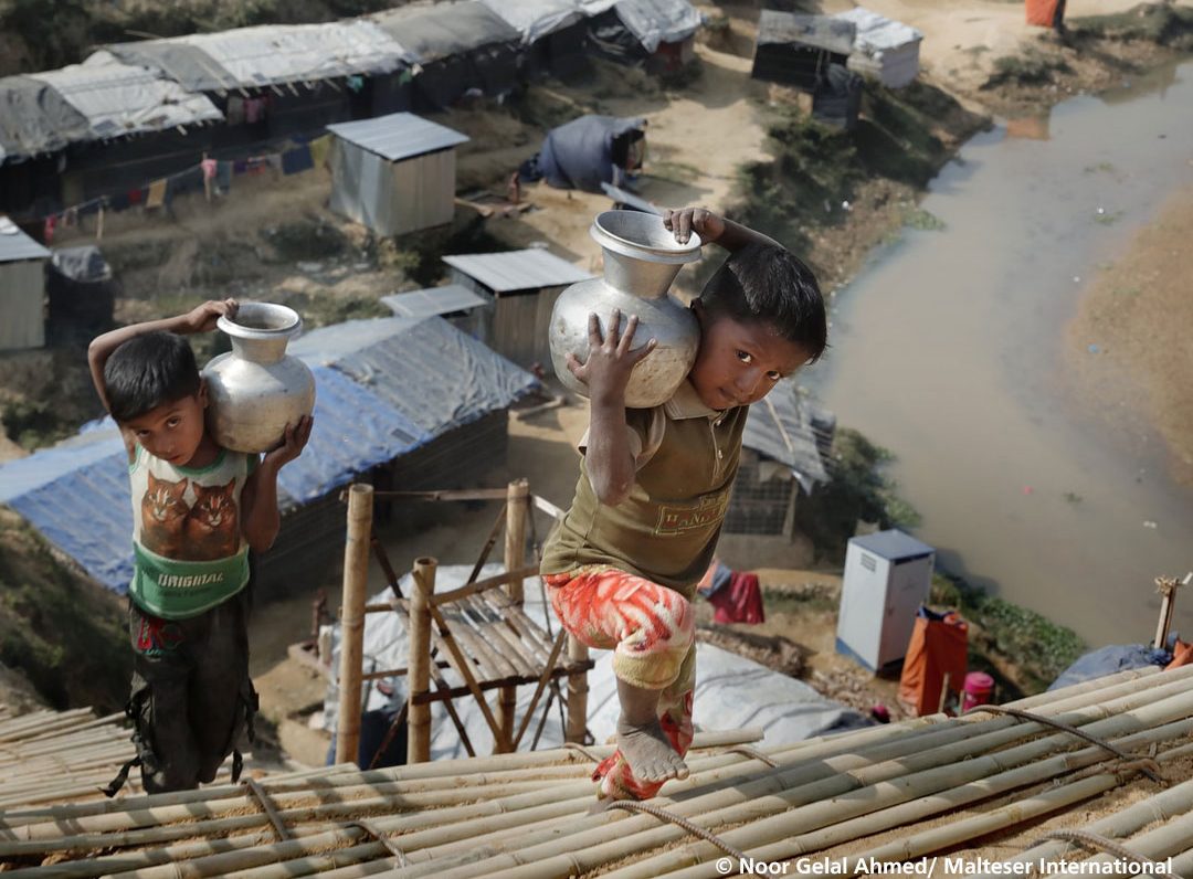 Bangladesh refugee camp Malteser International