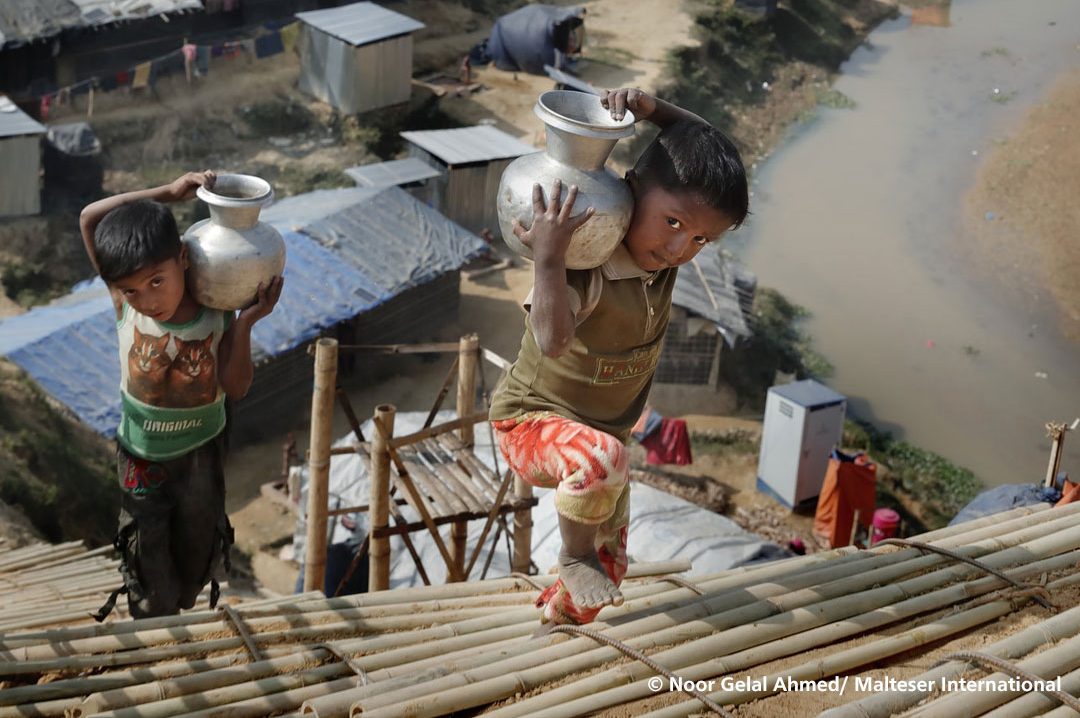 Bangladesh refugee camp Malteser International