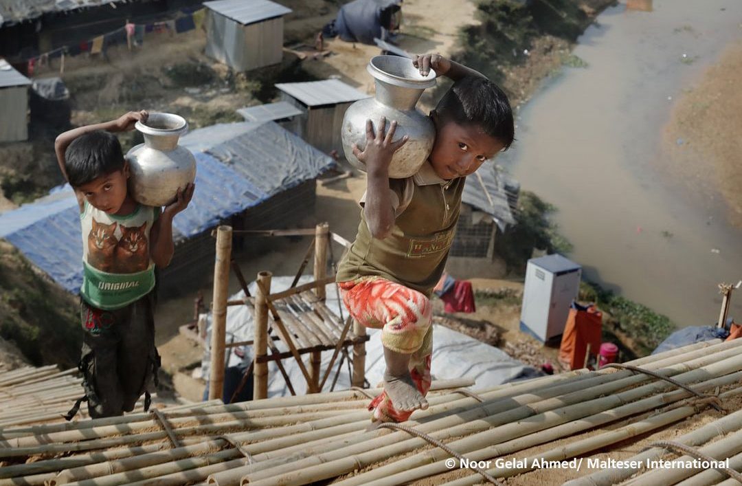 Bangladesh refugee camp Malteser International