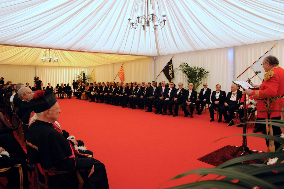 Discours du Grand Maître au Corps Diplomatique