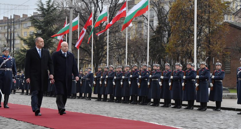 Großmeister Fra‘ Giacomo Dalla Torre zum Staatsbesuch in der Republik Bulgarien. Präsident Radev: „Ihre Arbeit ist eine Quelle der Inspiration“.