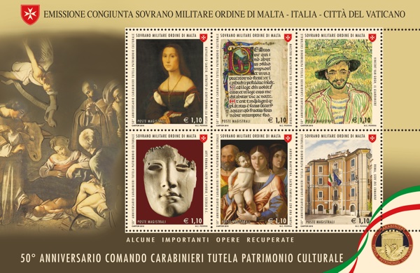 50° Anniversario dell’Istituzione del Comando Carabinieri per la tutela del patrimonio culturale