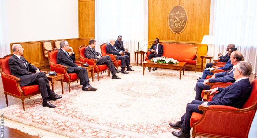 Le Grand Maître Fra’ Giacomo Dalla Torre en visite officielle en République du Bénin