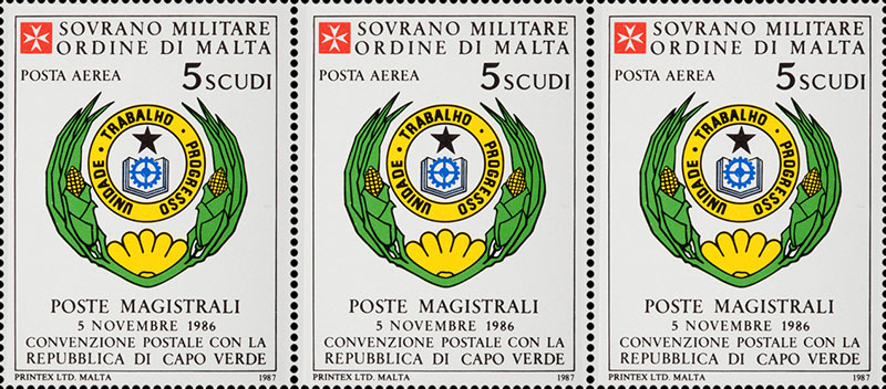 Emissione 105 – Convenzione postale con la repubblica di Capo Verde