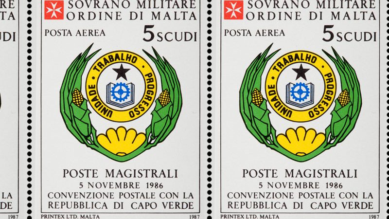 Emissione 105 – Convenzione postale con la repubblica di Capo Verde