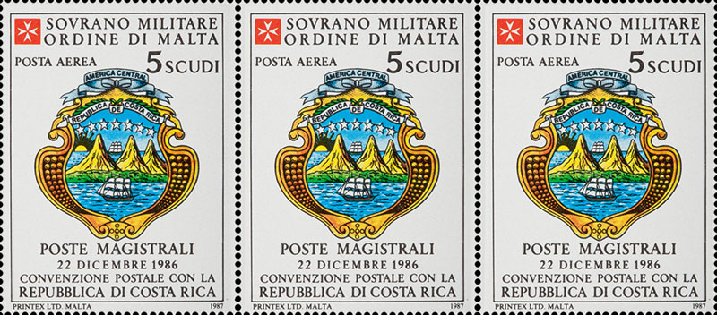 Emissione 108 – Convenzione postale con la repubblica di Costa Rica