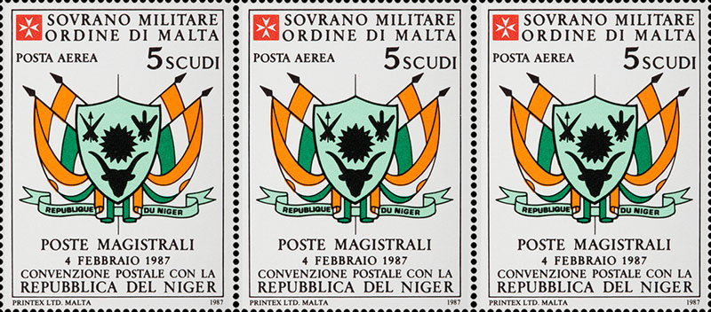Emissione 111 – Convenzione postale con la repubblica del Niger