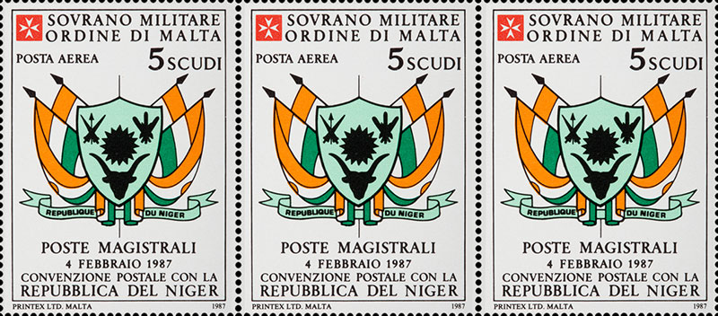 Emissione 111 – Convenzione postale con la repubblica del Niger