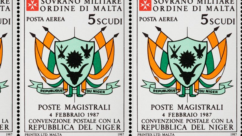 Emissione 111 – Convenzione postale con la repubblica del Niger