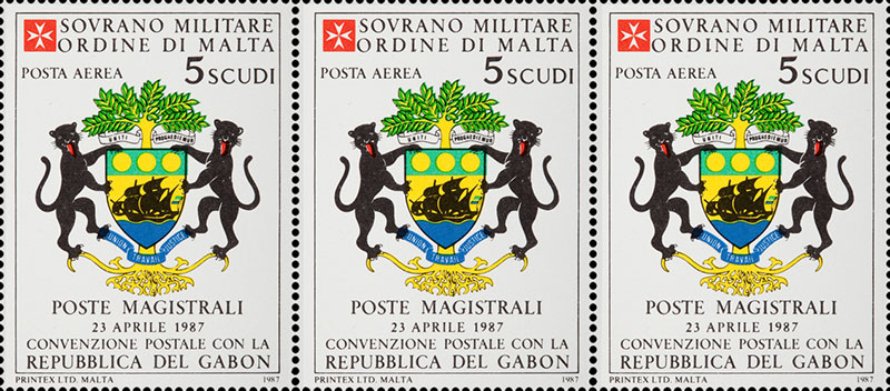 Emissione 115 – Convenzione postale con la repubblica del Gabon
