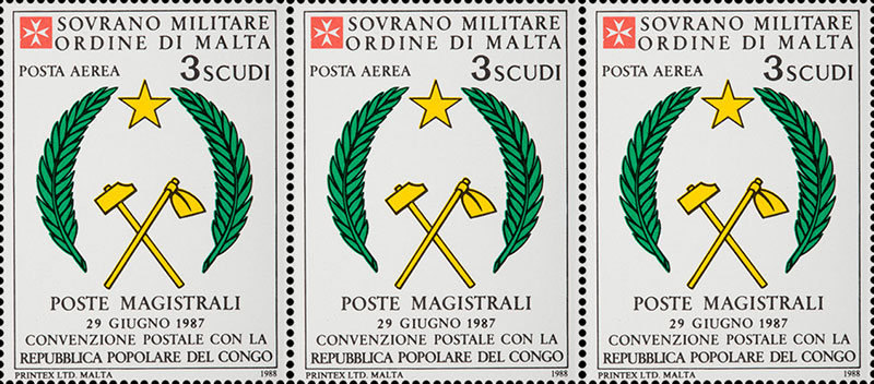 Emissione 126 – Convenzione postale con la repubblica popolare del Congo