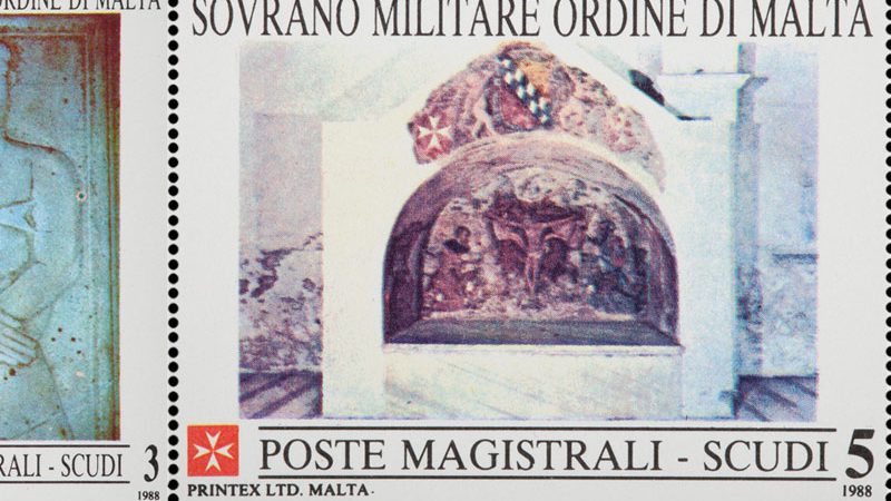 Emissione 130 – Vestigia storico-artistiche del Sovrano Militare Ordine di Malta – 2ª serie