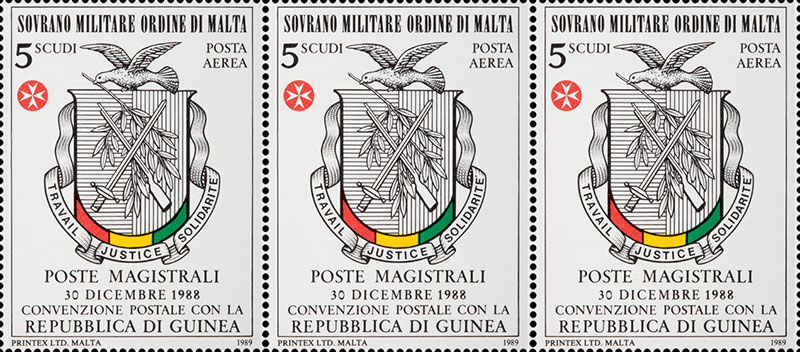 Emissione 141 – Convenzione postale con la Repubblica di Guinea