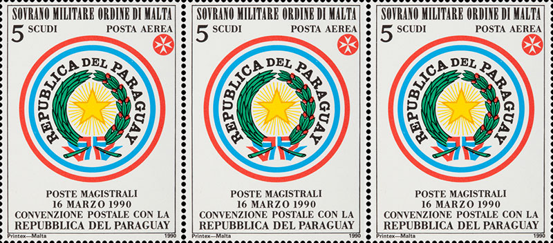 Emissione 151 – Convenzione postale con la Repubblica del Paraguay