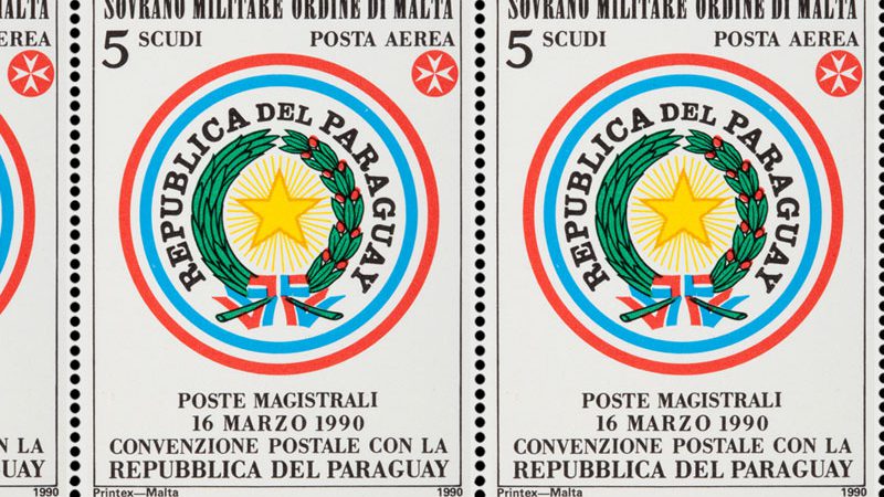 Emissione 151 – Convenzione postale con la Repubblica del Paraguay