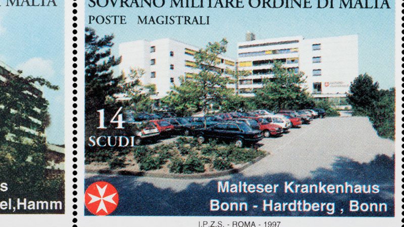 Emissione 229 – Strutture ospedaliere del “Malteser Werke” dell’associazione tedesca del Sovrano Militare Ordine di Malta