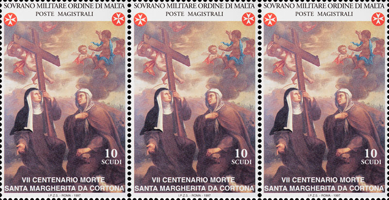 Emissione 230 – VII Centenario della morte di Santa Margherita da Cortona