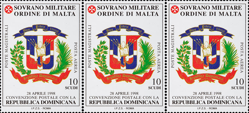 Emissione 250 – Convenzione postale con la Repubblica Dominicana