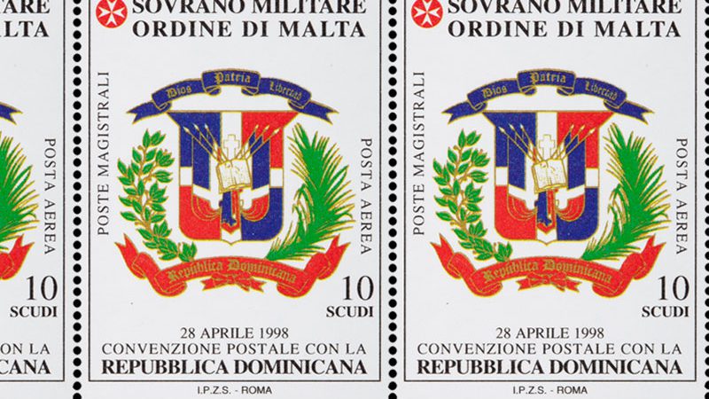 Emissione 250 – Convenzione postale con la Repubblica Dominicana