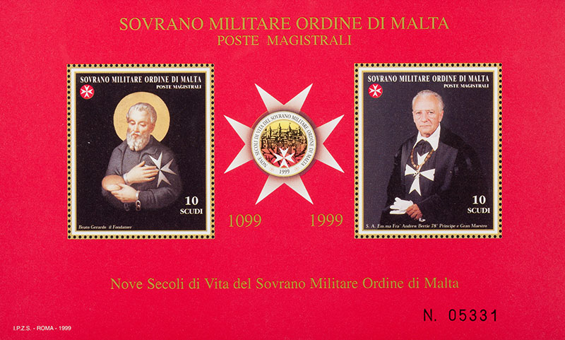Emissione 260 – Nove secoli di vita del Sovrano Militare Ordine di Malta