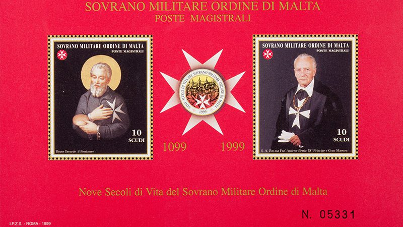 Emissione 260 – Nove secoli di vita del Sovrano Militare Ordine di Malta