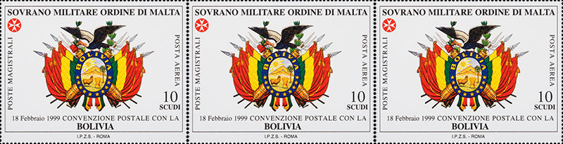 Emissione 261 – Convenzione postale con la Bolivia