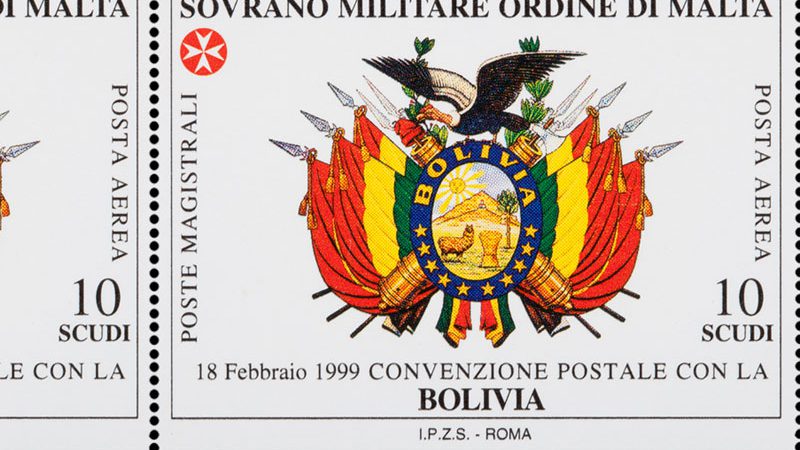 Emissione 261 – Convenzione postale con la Bolivia