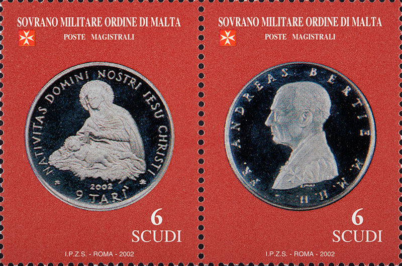 Emissione 302 – Monete del Sovrano Militare Ordine di Malta