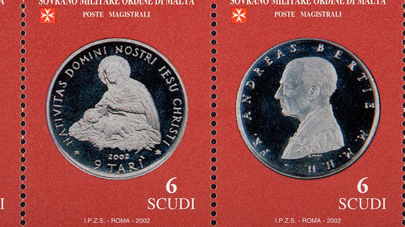 Emissione 302 – Monete del Sovrano Militare Ordine di Malta