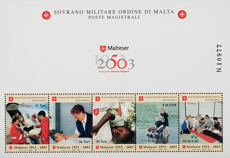 Emissione 306 – 50° Anniversario Malteser Hilfdienst