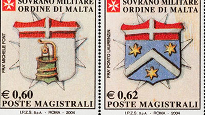 Emissione 331 – Stemmi dei gran priori del Sovrano Militare Ordine di Malta