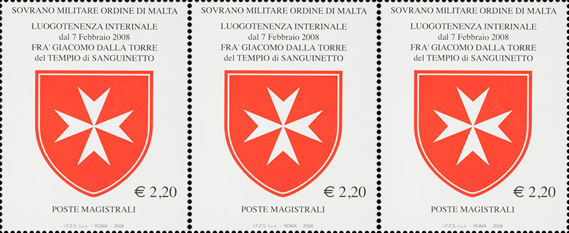 Emissione 371 – Luogotenenza interinale Fra’ Giacomo dalla Torre del tempio di Sanguinetto