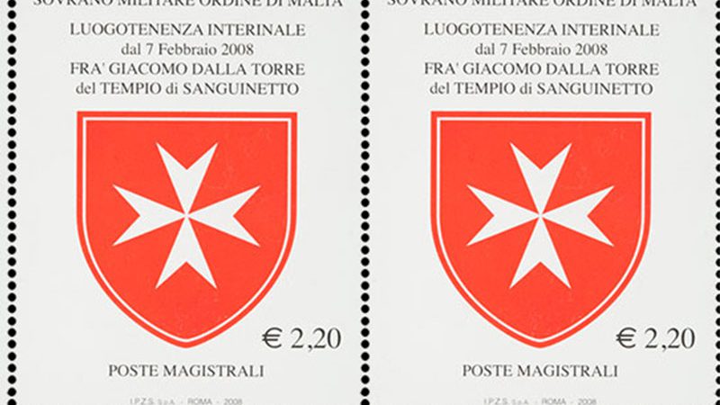 Emissione 371 – Luogotenenza interinale Fra’ Giacomo dalla Torre del tempio di Sanguinetto