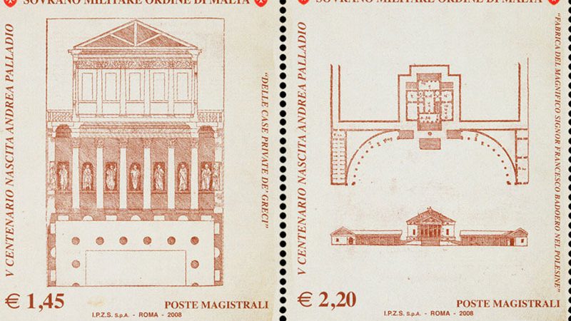 Emissione 381 – V Centenario della nascita di Andrea Palladio