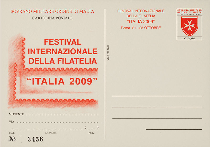 Emissione 397 – Festival internazionale della filatelia “Italia 2009”