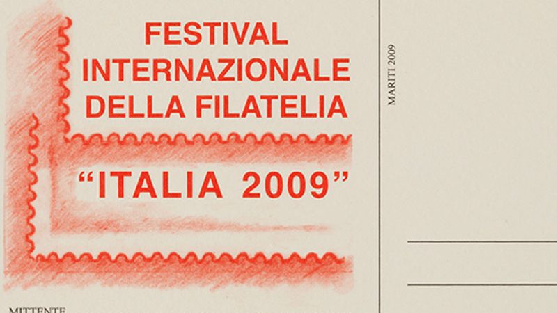 Emissione 397 – Festival internazionale della filatelia “Italia 2009”