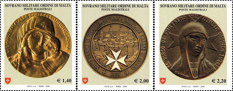 Emissione 398 – Medaglie del Sovrano Militare Ordine Ospedaliero di San Giovanni di Gerusalemme di Rodi e di Malta