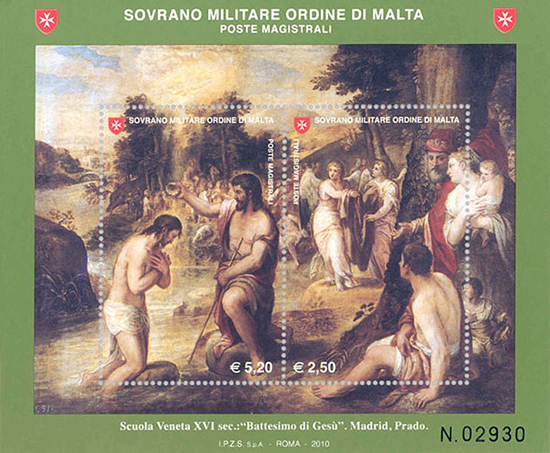 Emissione 408 – San Giovanni Battista patrono del Sovrano Militare Ordine di Malta