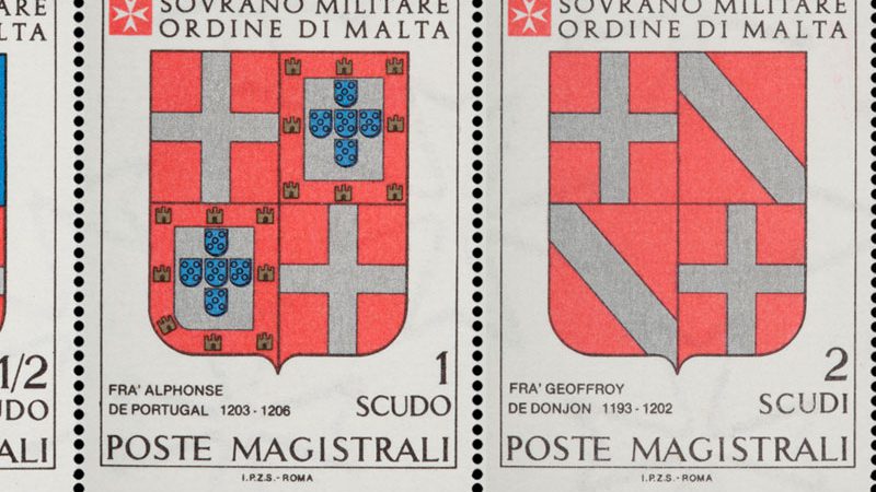 Emissione 51 – Stemmi dei Gran Maestri – 1980