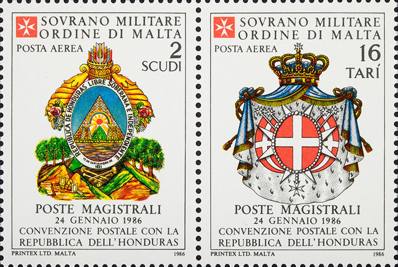 Emissione 98 – Convenzione postale con la repubblica dell’Honduras