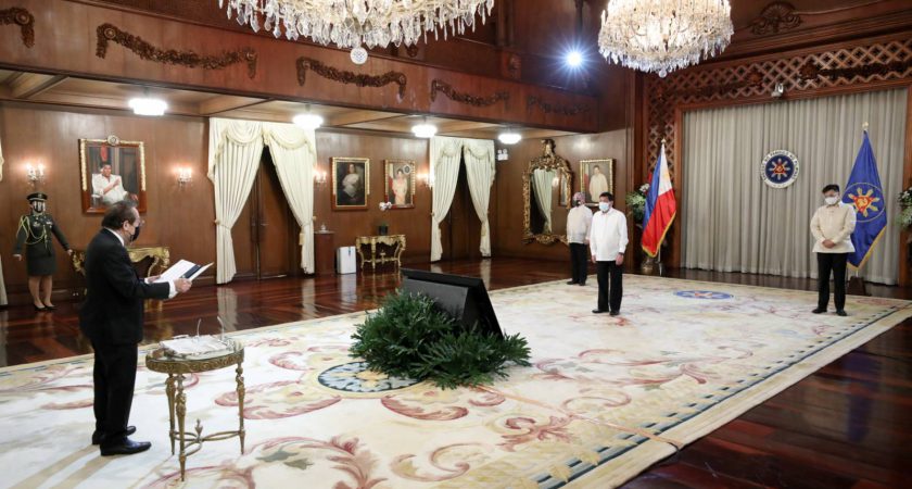 El embajador de la Orden de Malta ante Filipinas ha presentado sus credenciales