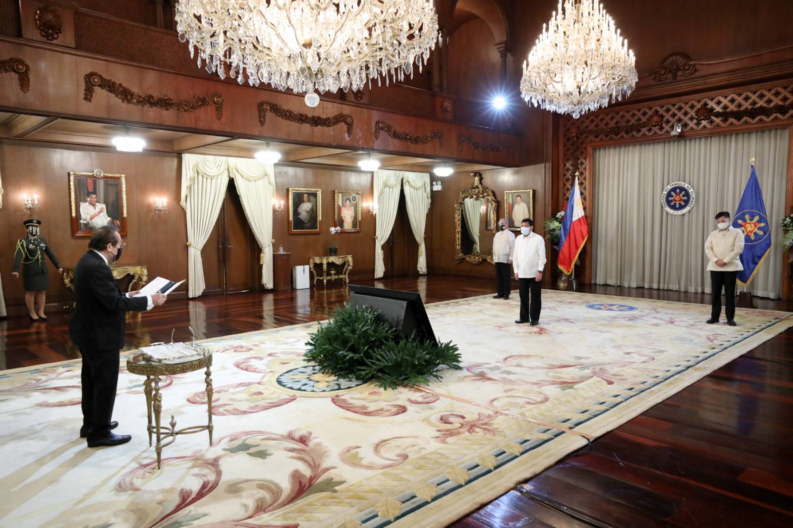 L’Ambasciatore del Sovrano Ordine di Malta presso le Filippine presenta le sue lettere credenziali
