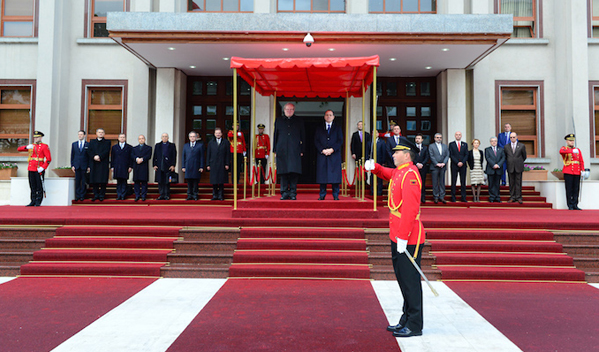 The Grand Master’s meetings in Albania focussed on strengthening cooperation