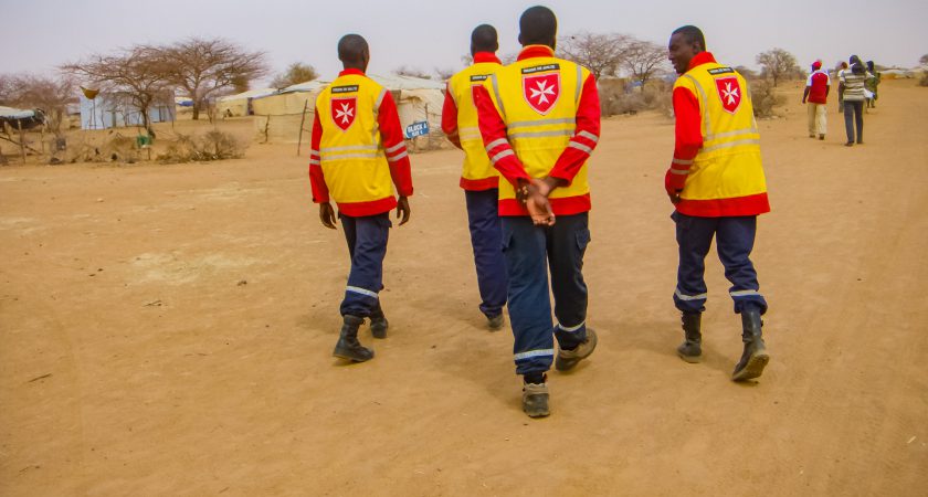 Die Botschaft des Malteserordens in Mauretanien organisiert eine Aktion zur Unterstützung des neuen Erste-Hilfe-Dienstes